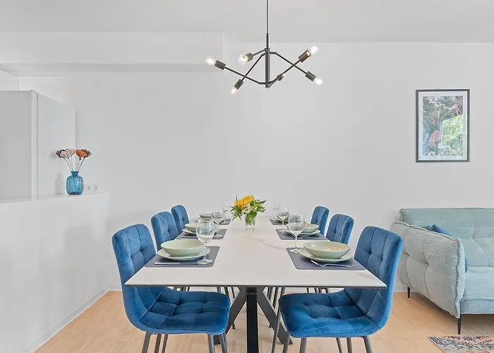 Апартаменты Finest Design Stuttgart Airport Messe Stadtbahn U7 Остфильдерн