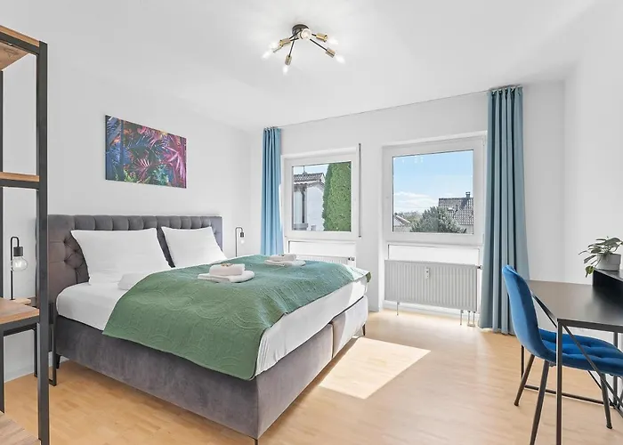 Finest Design Stuttgart Airport Messe Stadtbahn U7 Апартаменты Остфильдерн