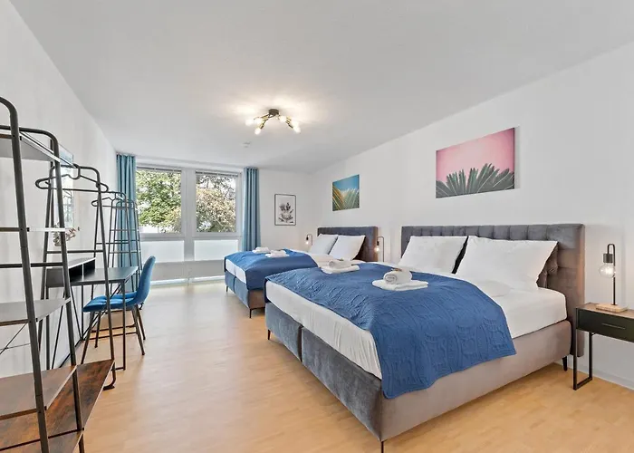 Finest Design Stuttgart Airport Messe Stadtbahn U7 Апартаменты Остфильдерн